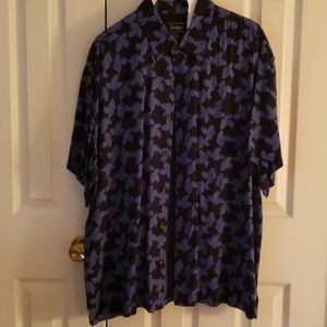 Neiman marcus silk blend shirt